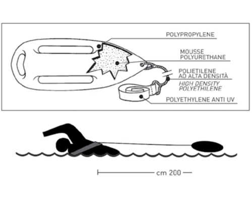 SCOPREGA Bouée de sauvetage professionnelle