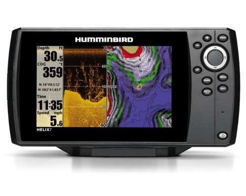 HUMMINBIRD Combiné GPS Helix 7 G4 CHIRP MDI sonde TA