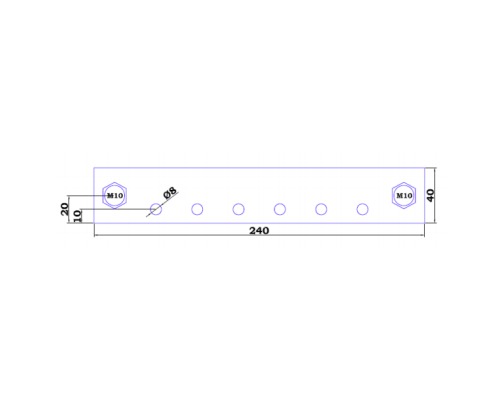 VICTRON BusBar 6 fusibles 1500A