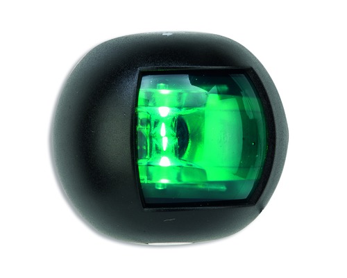 TREM Orsa LED feu de tribord vert noir (112,5°)