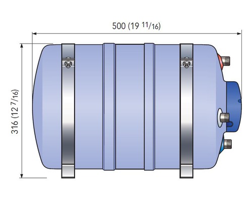 QUICK B-3 Chauffe eau 20L - 1200W