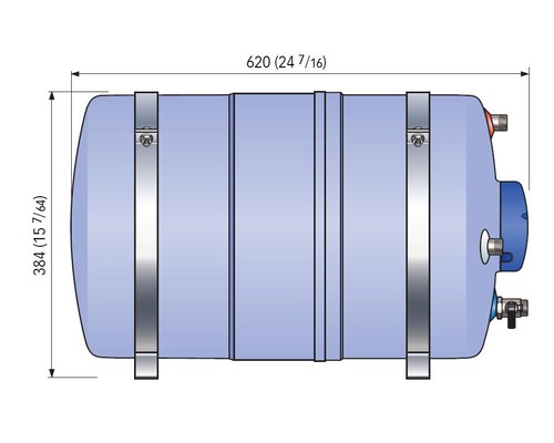 QUICK B-3 Chauffe eau 40L - 1200W