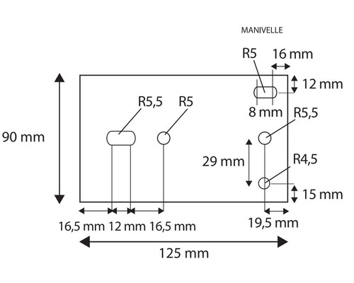 Treuil manuel 470 kg