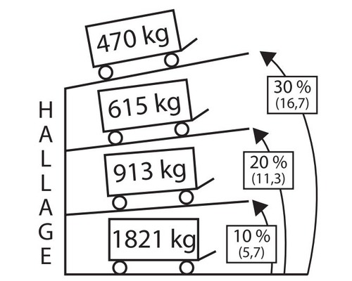 Treuil manuel 470 kg