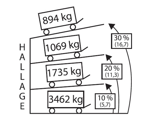 GOLIATH Treuil manuel 900 kg