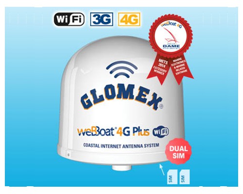 GLOMEX WeBBoat antenne 4G Plus EVO - WiFi