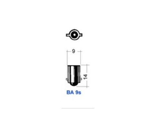 Ampoule BA9s 12V - 4W