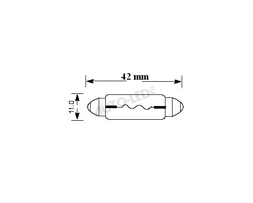 Ampoule LED navette 42mm