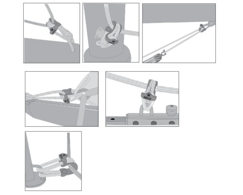 WICHARD MXLEvo 10 fixation loop textile