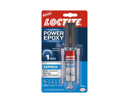 Colle époxy bicomposant Loctite 3450 acier réparation de métaux