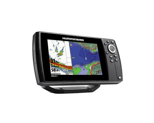 HUMMINBIRD Combiné GPS Helix 7 G4N CHIRP sonde TA + Carte Fr
