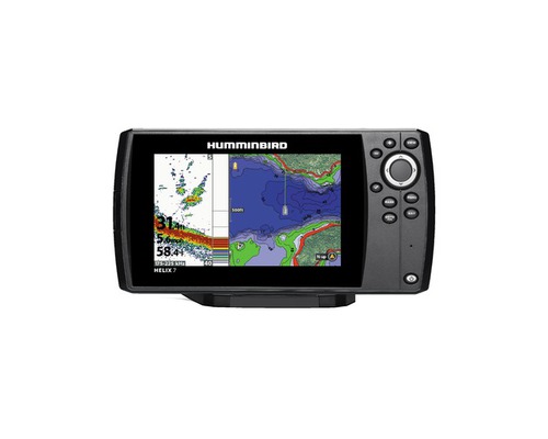 HUMMINBIRD Combiné GPS Helix 7 G4N CHIRP sonde TA + Carte Fr