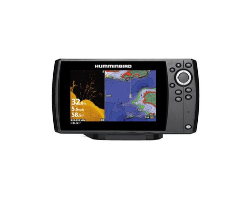 HUMMINBIRD Combiné GPS Helix 7 G4N MEGA DI sonde TA + carte