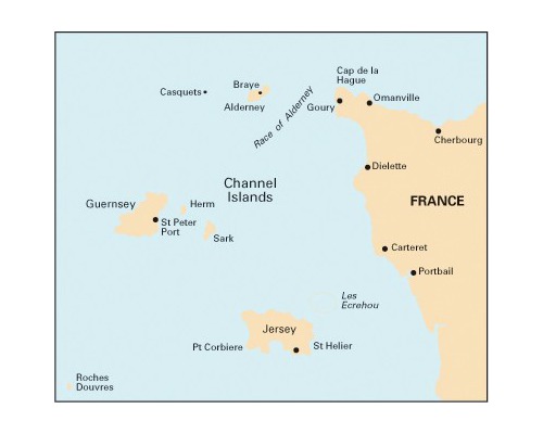IMRAY Carte C33A Channel Islands (North)
