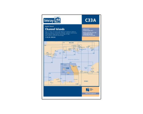 IMRAY Carte C33A Channel Islands (North)