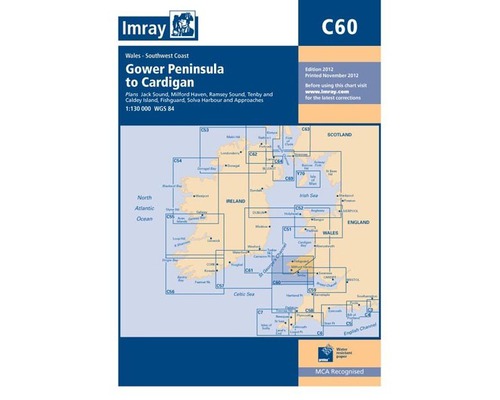 IMRAY Carte C60 from Gower Peninsula to Cardigan