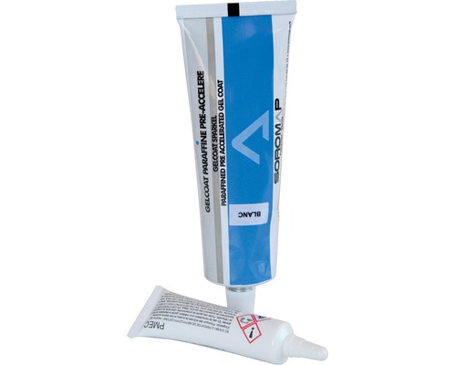 SOROMAP Gelcoat tube 75mL blanc + catalyseur