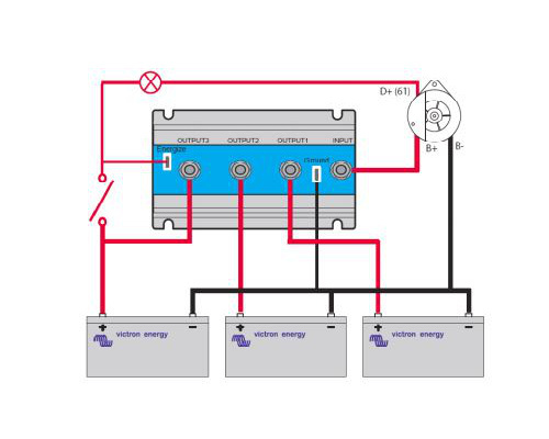 VICTRON Argofet 200A - 2 batteries