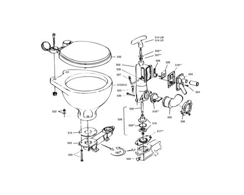 RM69 Kit de joints pompe