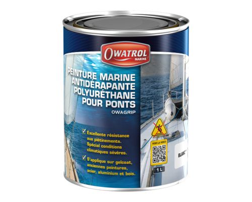 OWATROL Owagrip Peinture antidérapant champagne 1L