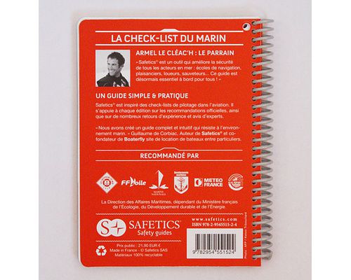 SAFETICS La check-list du marin