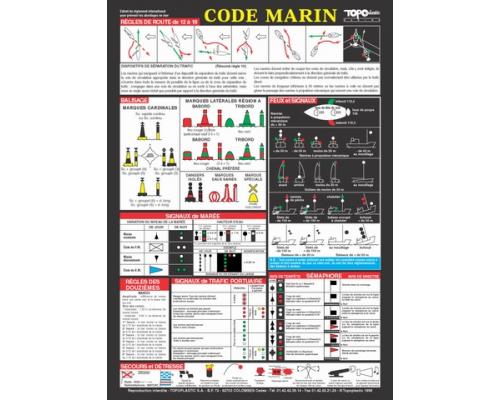 Code marin adhésif