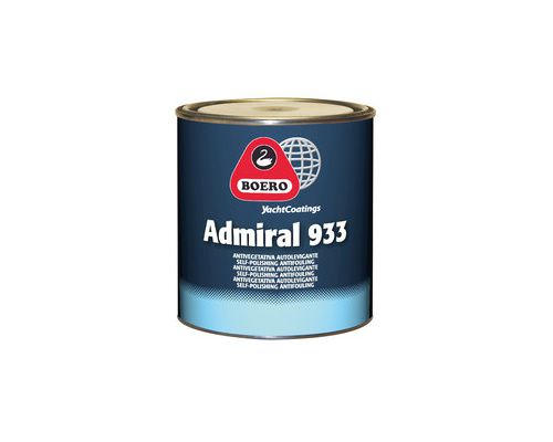 BOERO Admiral 933+ Antifouling érodable Bleu Clair 0,75