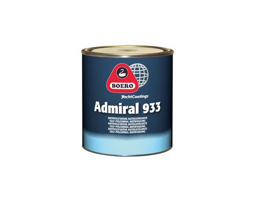 BOERO Admiral 933+ Antifouling érodable Bleu Foncé 5L