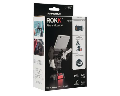 SCANSTRUT Rokk mini pour téléphone avec base ventouse