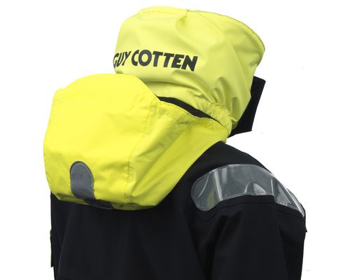 COTTEN Veste KARA noire/jaune fluo M