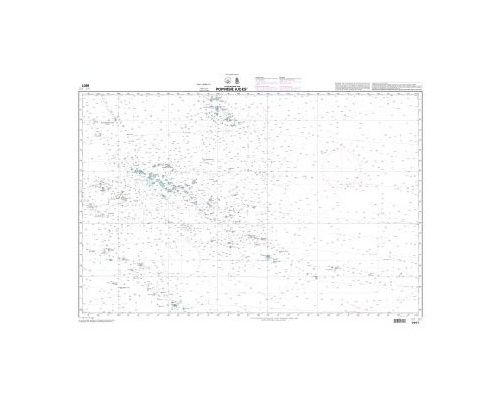 SHOM 6607 à plat Polynésie Sud Est