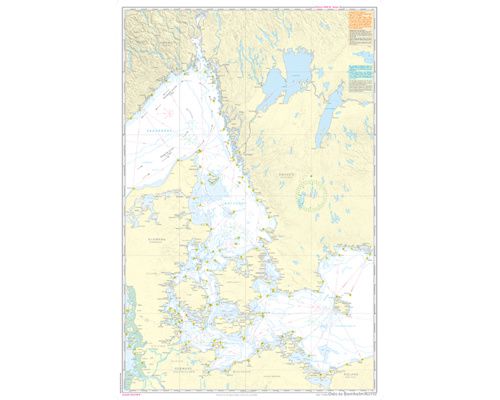 NV CHARTS Pilot 1 Carte marine Hauturière mer baltique