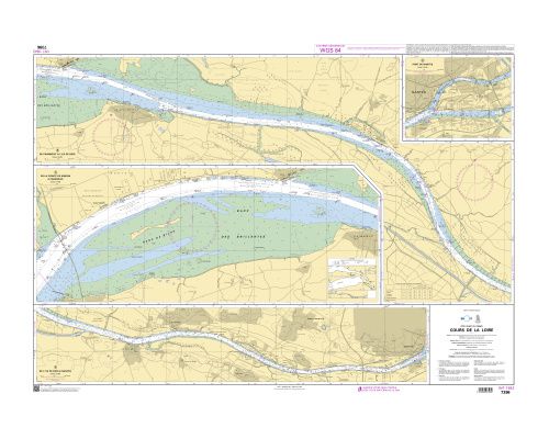 SHOM 7396 à plat Cours de la Loire