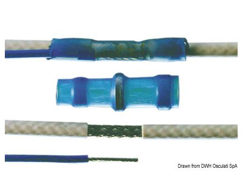 BIGSHIP Joints à souder bleus 2/4mm2 - les 5
