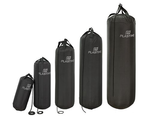 PLASTIMO Pare-battage gonflable noir 40x120cm