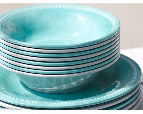 MARINE BUSINESS HARMONY Assiettes creuses acqua (x6)