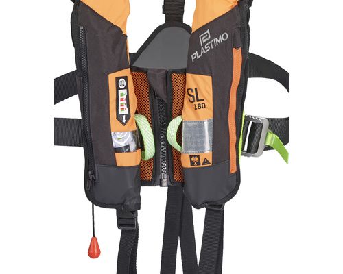 PLASTIMO Gilet automatique SLR196 UML orange