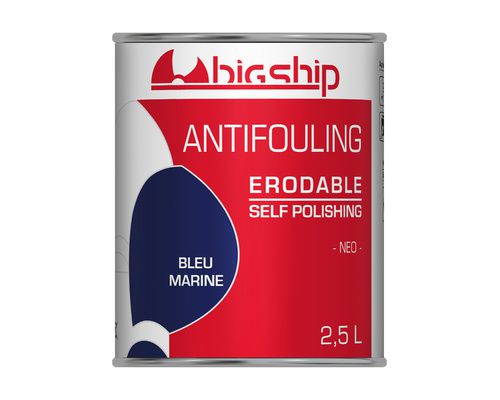 BIGSHIP Antifouling erodable bleu marine 2,5L
