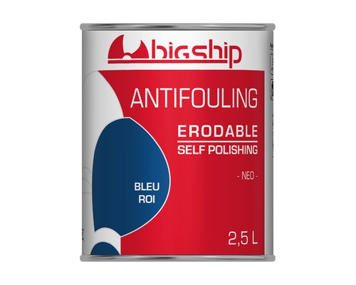 BIGSHIP Antifouling erodable Bleu roi 2,5L