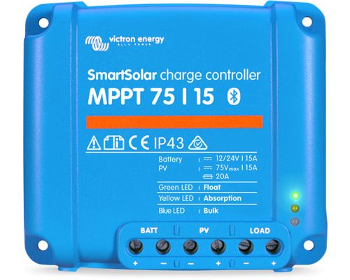 Régulateur de charge 15A MPPT 75/15 SmartSolar - Victron Energy
