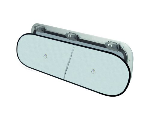 PLASTIMO Rideau occultant/moustiquaire 70 x300 mm pour hublo