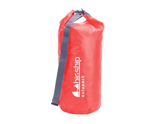 BIGSHIP Sac tube étanche rouge 25L