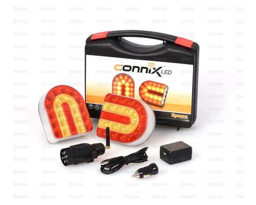 CONNIX Kit d'éclairage LED - Wifi - Fixations magnétiques
