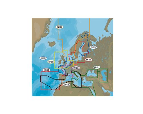 CMAP 4D MAX+ Wide Nord-est de l’Europe