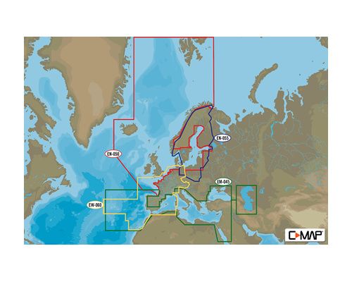 CMAP MAX-N+ Continental Europe du Nord