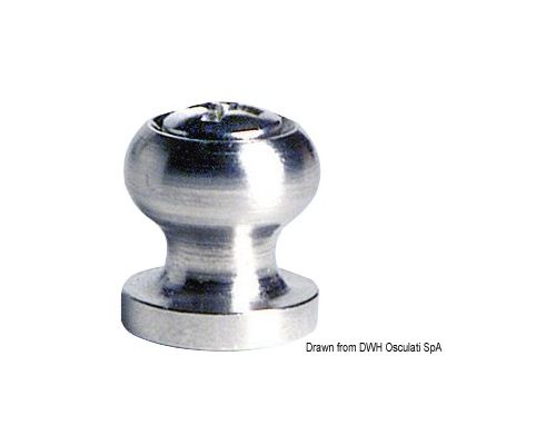 OSCULATI Bouton de capote AISI 316 13 mm -VRAC-