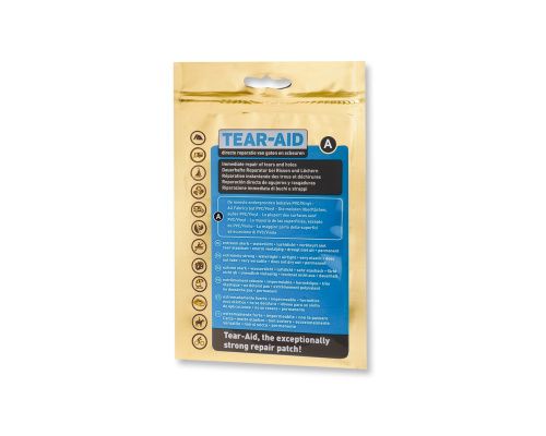 TEAR AID Patch autocollant TYPE A pour tissus, toiles,