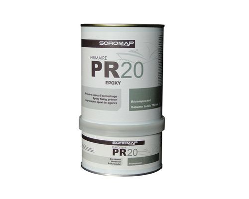 SOROMAP PR20 Primaire d'accrochage époxy bi-composant 2,5 L