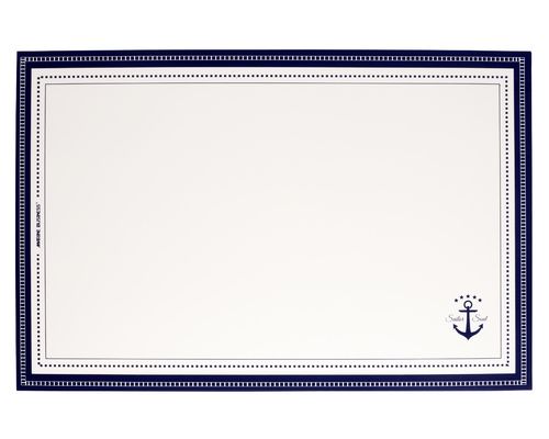 MARINE BUSINESS Sets de table SAILOR SOUL, les 6