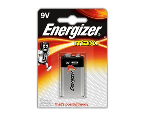 ENERGIZER Max Piles 6LR61 9V, blister de 1